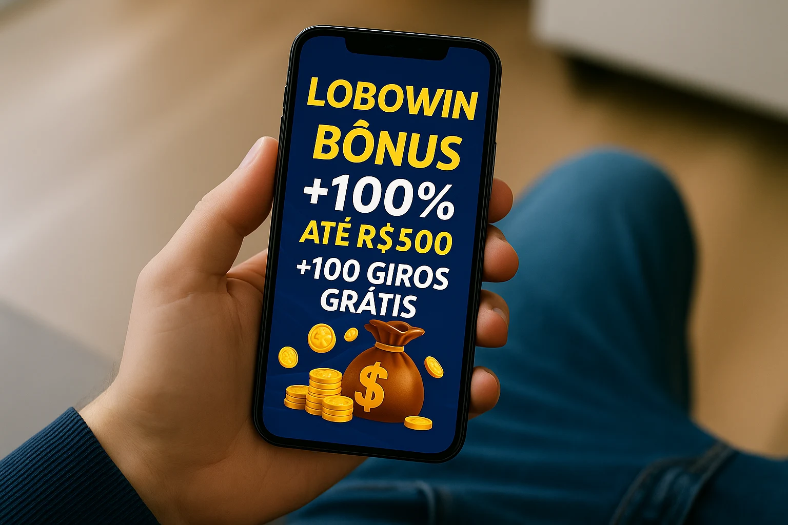 O bônus promocional LOBOWIN é uma ótima maneira de começar sua aventura