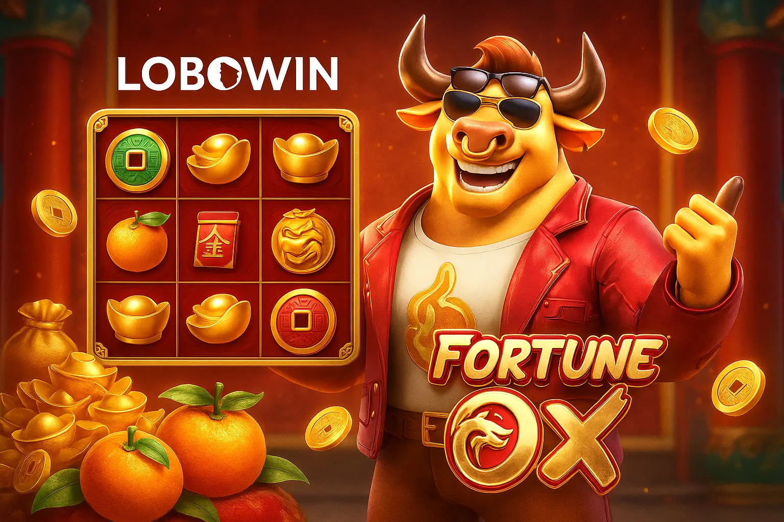 Fortune Ox no LOBOWIN - Aposte Agora e Reivindique Seus Ganhos