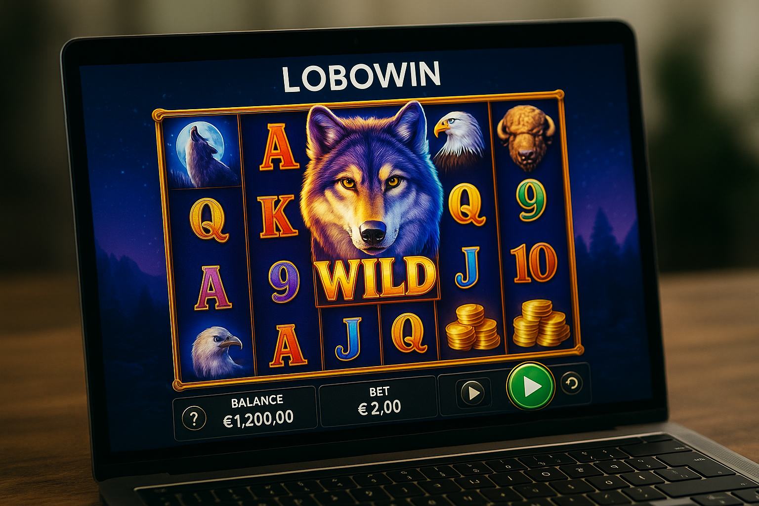 Jogos de Slot no Casino Online LOBOWIN