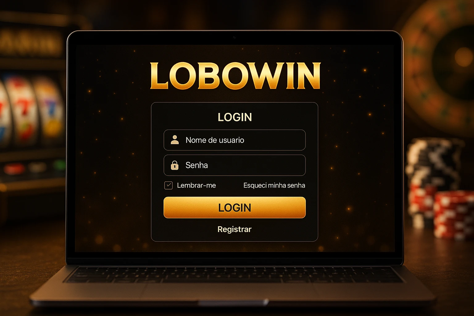 Não Perca tempo, o rRgistro na site LOBOWIN