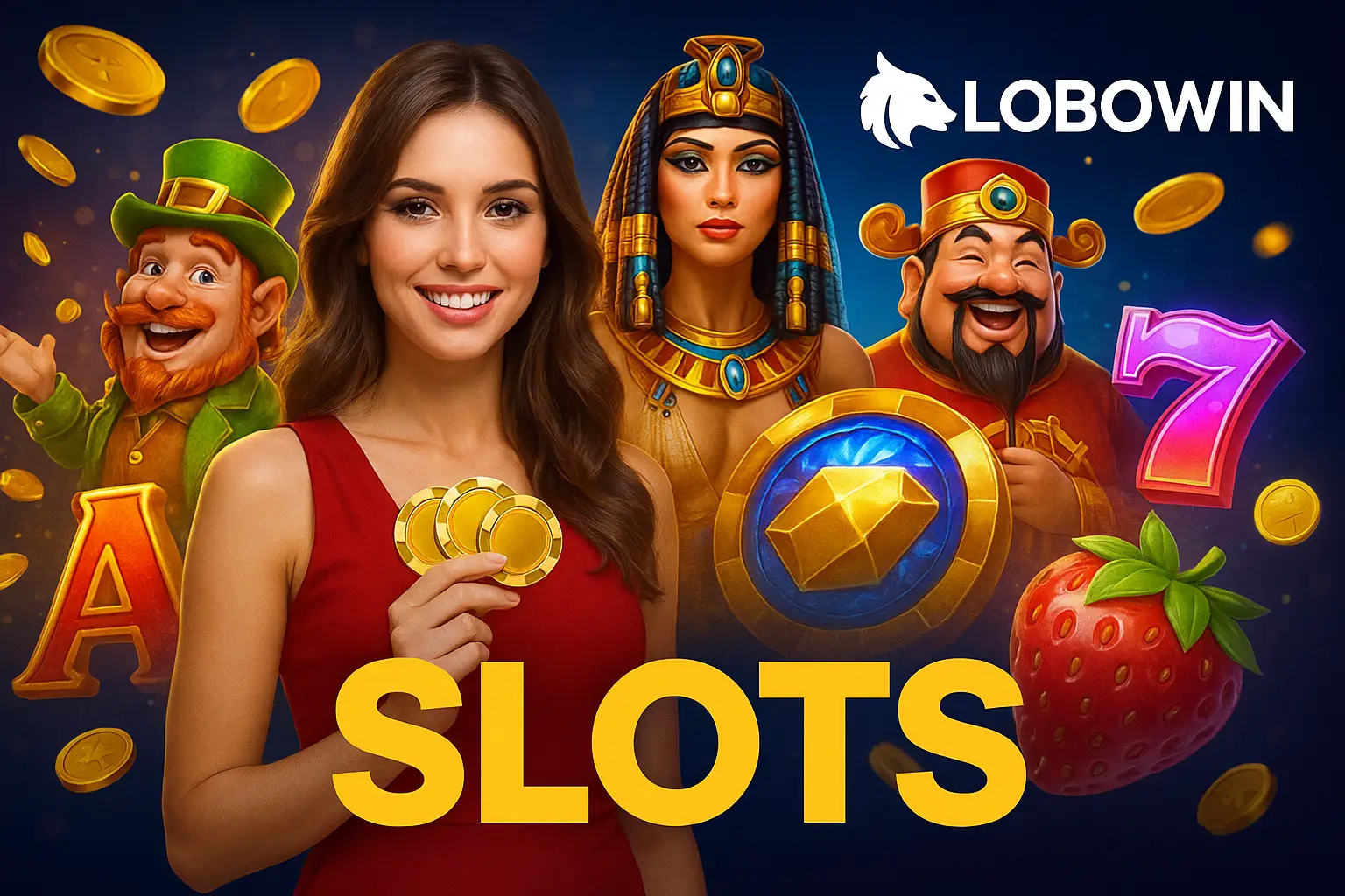 Explore o mundo das slot machines no LOBOWIN Casino
